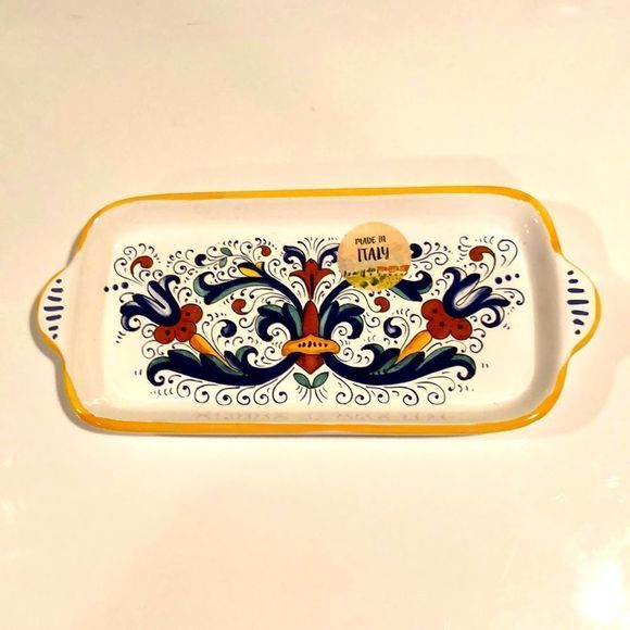 Sur La Table Other - New Ricco Deruta - Ceramica Nova small ceramic tray / platter